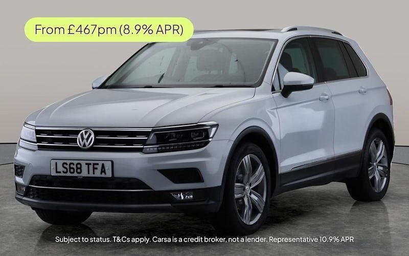 Used 2020 VW Tiguan SEL SUV | £16,895 (Good price) - Image 1/2