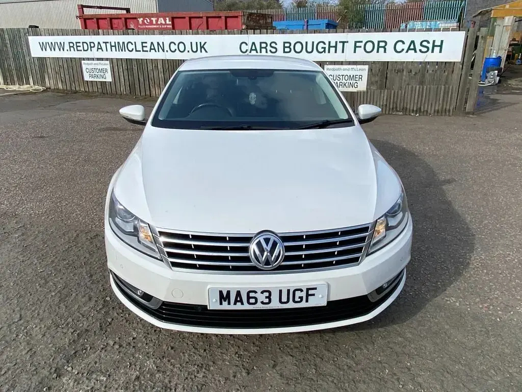 Used VW CC GT 177 HP (130 kW) 2013 White Sedan