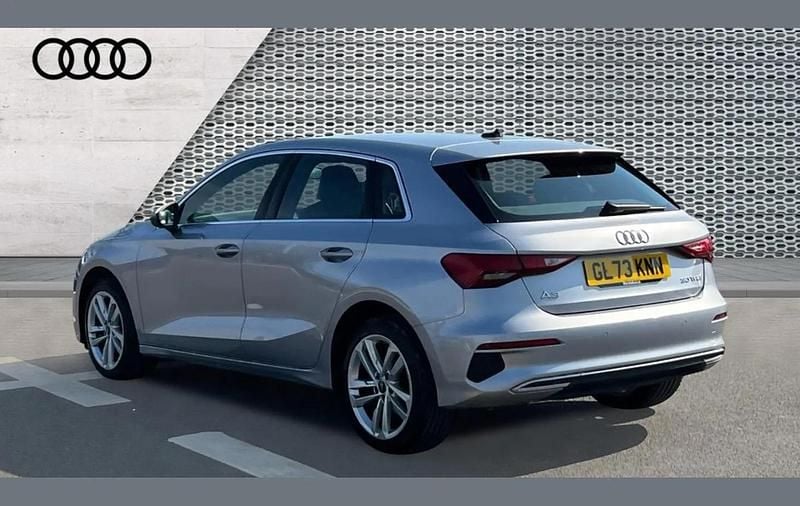 Used Audi A3 Sport 110 HP (80 kW) 2023 Silver Sedan