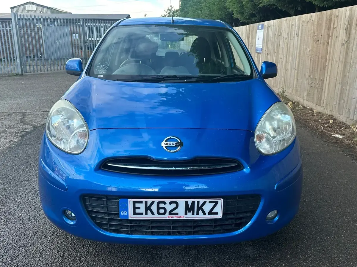Used Nissan Micra Acenta 80 HP (58 kW) 2012 Blue Hatchback