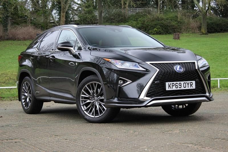 Used Lexus RX450h Sport Line 2019 Black SUV