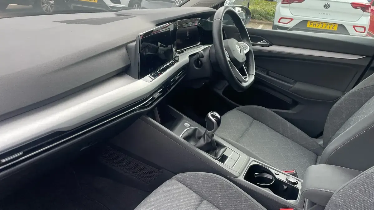 Used VW Golf VIII Life 110 HP (80 kW) 2021 Grey Hatchback