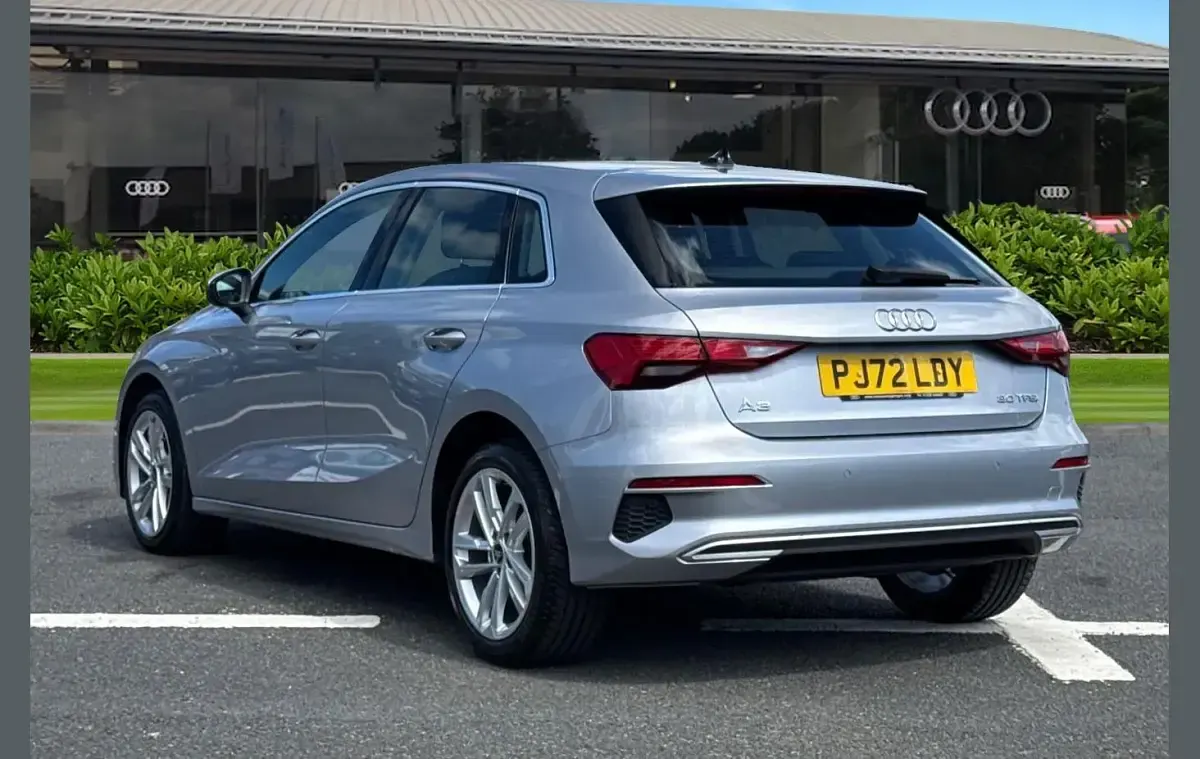 Used Audi A3 Sport 110 HP (80 kW) 2023 Silver Sedan