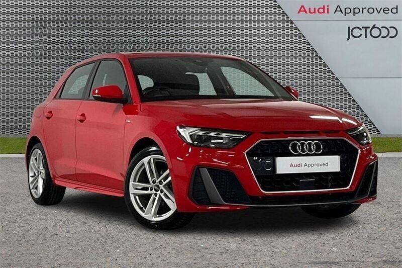 Red Used 2021 Audi A1 S-Line Hatchback | £17,754 (Fair price) - Image 1/4