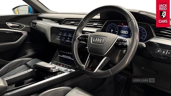 Used Audi e-tron S-Line 230 kW (313 HP) 2021 Blue SUV