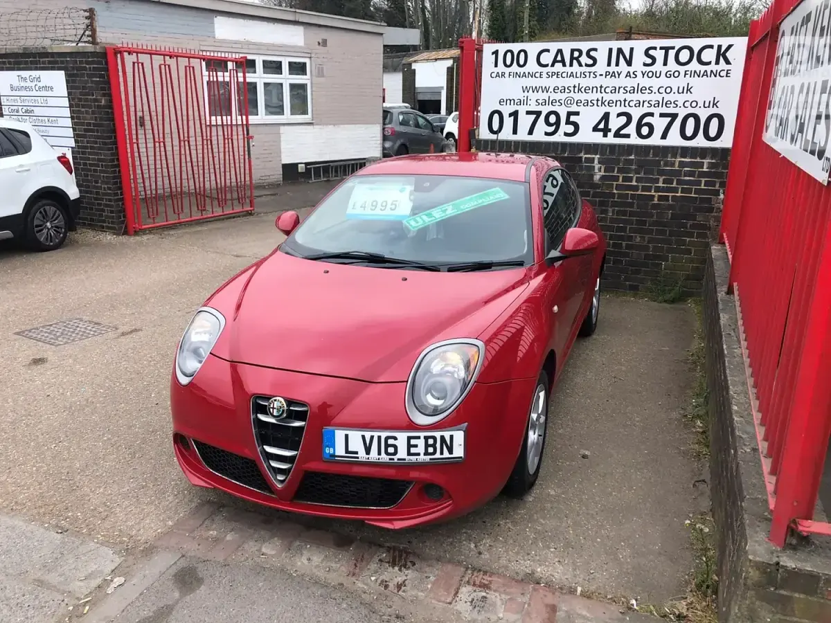 Begagnad Alfa Romeo MiTo Progression 105 HK (77 kW) 2016 Röd Halvkombi