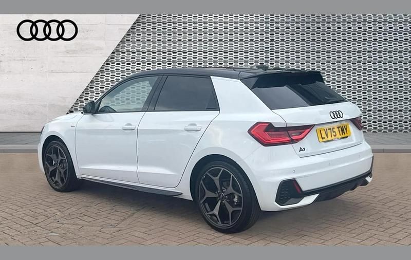 Used Audi A1 Black Edition 148 HP (108 kW) 2025 White Hatchback