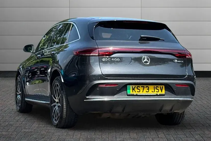 Used Mercedes EQC400 AMG line 300 kW (408 HP) 2023 Grey SUV