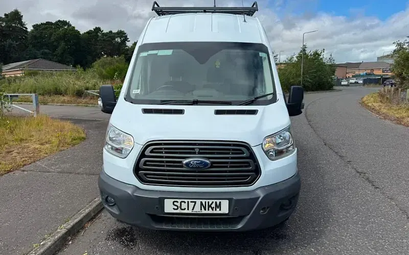 Used Ford Transit 131 HP (96 kW) 2017 White Van