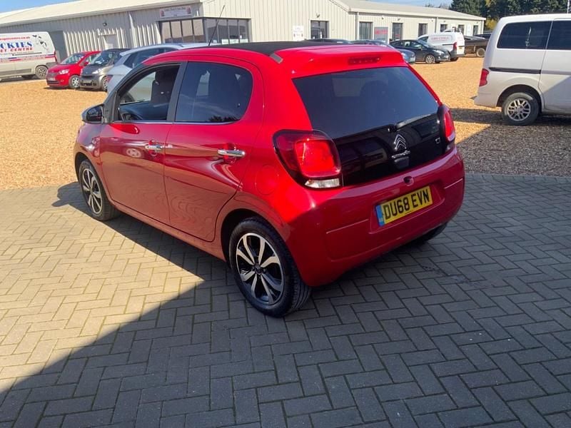 Used Citroën C1 Flair 2018 Red Hatchback