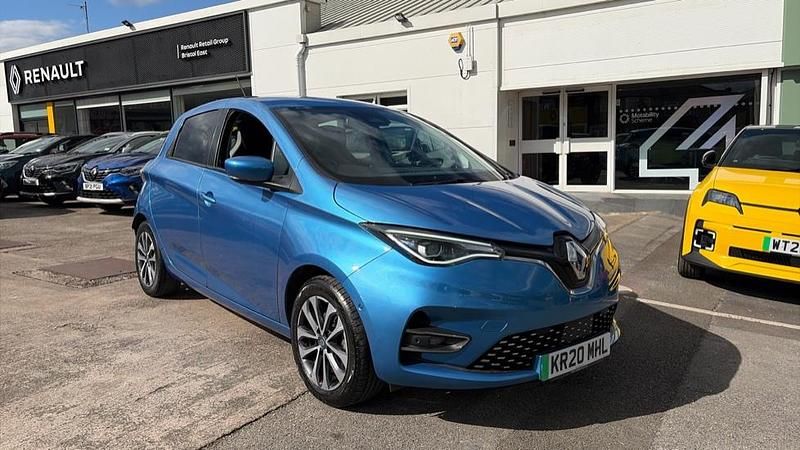 Used Renault Zoe GT-Line 100 kW (136 HP) 2020 Blue  Hatchback