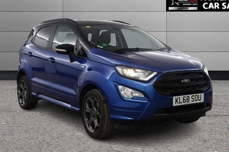 Used Ford Ecosport ST-Line 125 HP (91 kW) 2019 Blue SUV