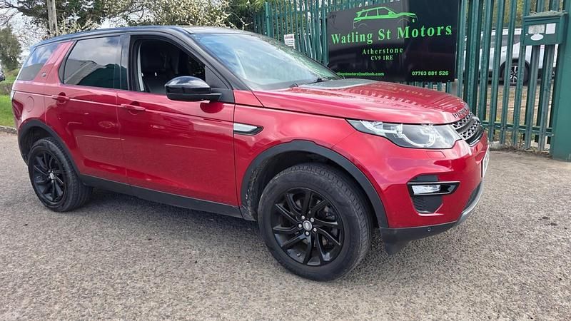 Used Land Rover Discovery Sport SE 180 HP (132 kW) 2017 Red SUV