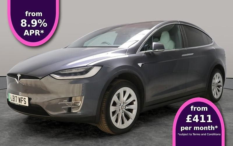 Silver Used 2016 Tesla Model X SUV | £21,681 (Fair price) - Image 1/3