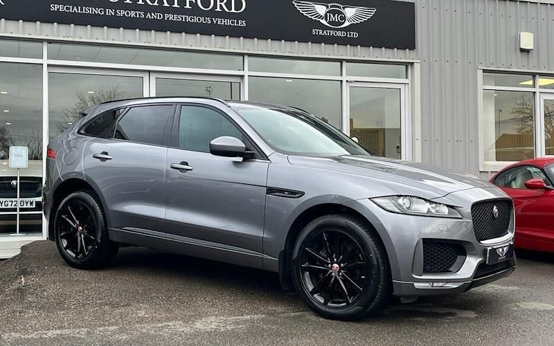 Używany Jaguar F-Pace Chequered Flag 180 KM (132 kW) 2020 Szary SUV