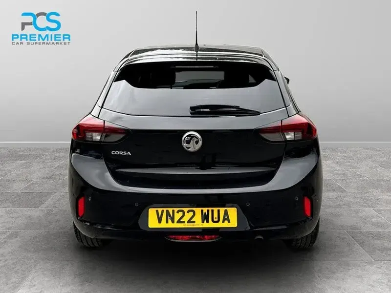Used Vauxhall Corsa Edition 98 HP (72 kW) 2022 Black Hatchback