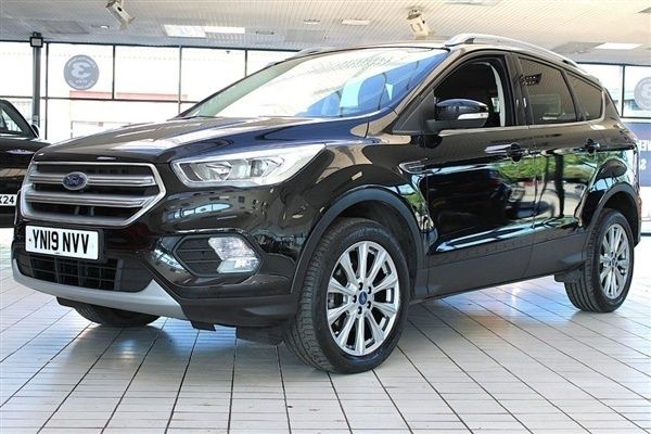 Black Used 2019 Ford Kuga Titanium SUV | £10,290 - Image 1/4