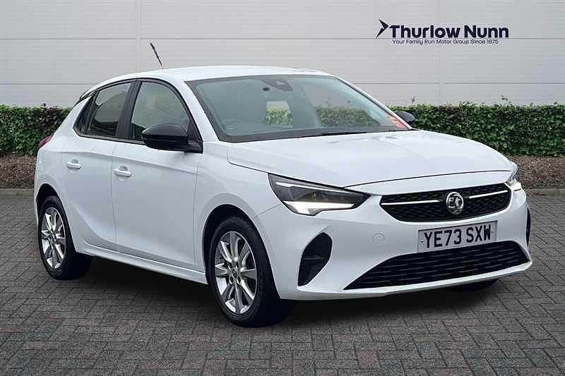 Used Vauxhall Corsa Design Edition 100 HP (73 kW) 2023 White Hatchback