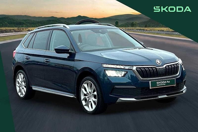 Blue Used 2021 Skoda Kamiq SE L SUV | £14,500 (Fair price) - Image 1/4
