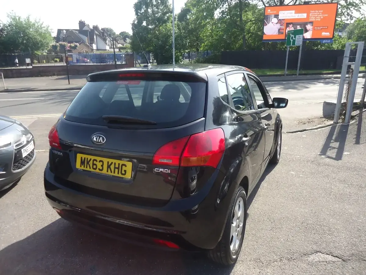 Used Kia Venga 2013 Black Hatchback
