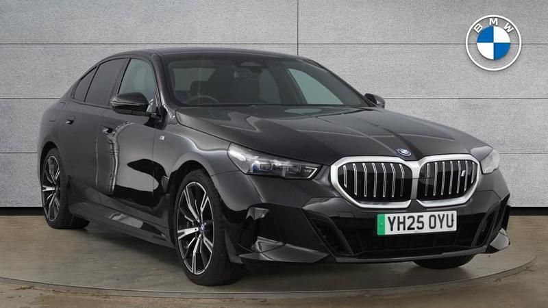 Black Used 2025 BMW i5 M Sport | £47,500 (Expensive) - Image 1/4