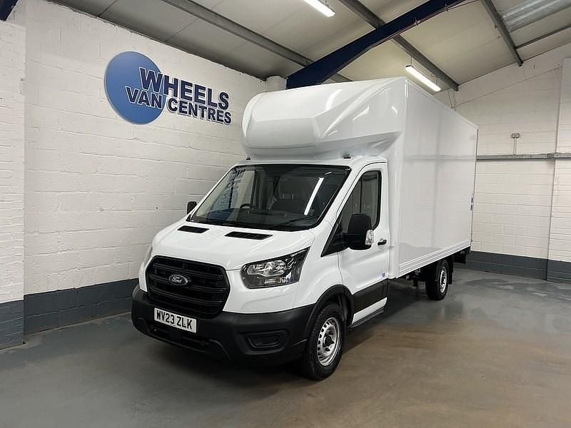 Used Ford Transit S 130 HP (95 kW) 2023 White Cabriolet