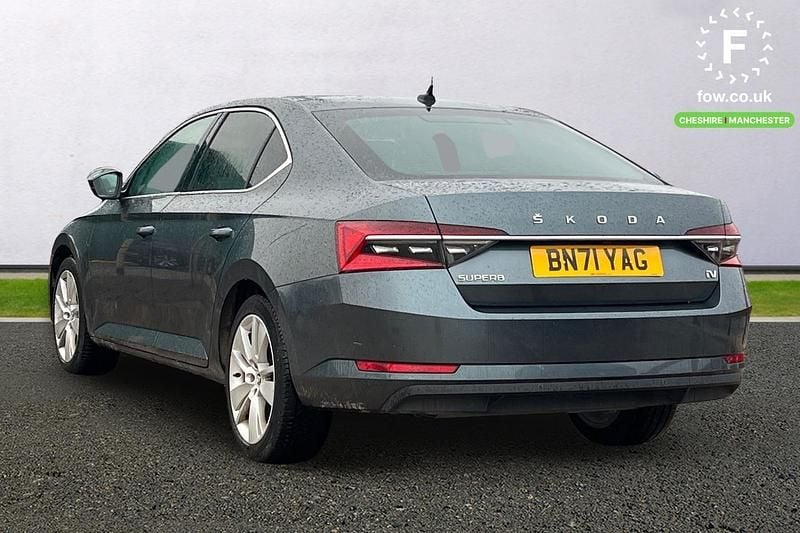Used Skoda Superb SE L 2021 Grey Hatchback