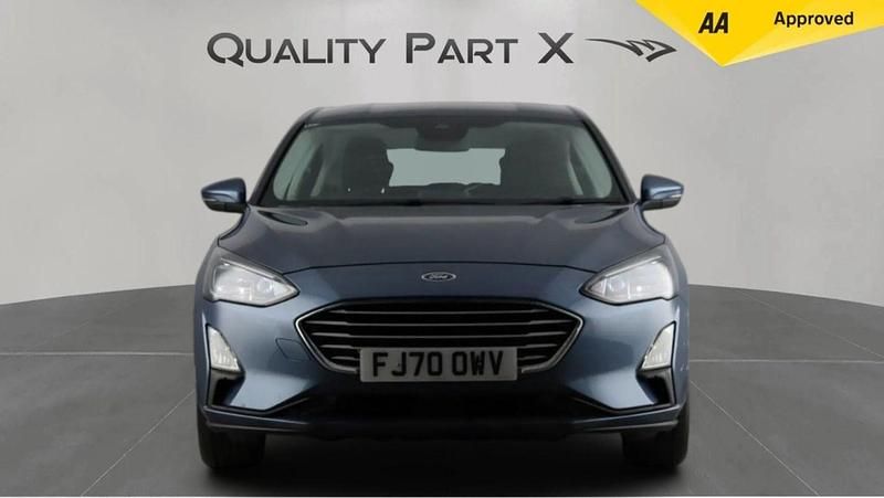 Used Ford Focus Zetec 120 HP (88 kW) 2020 Blue Hatchback