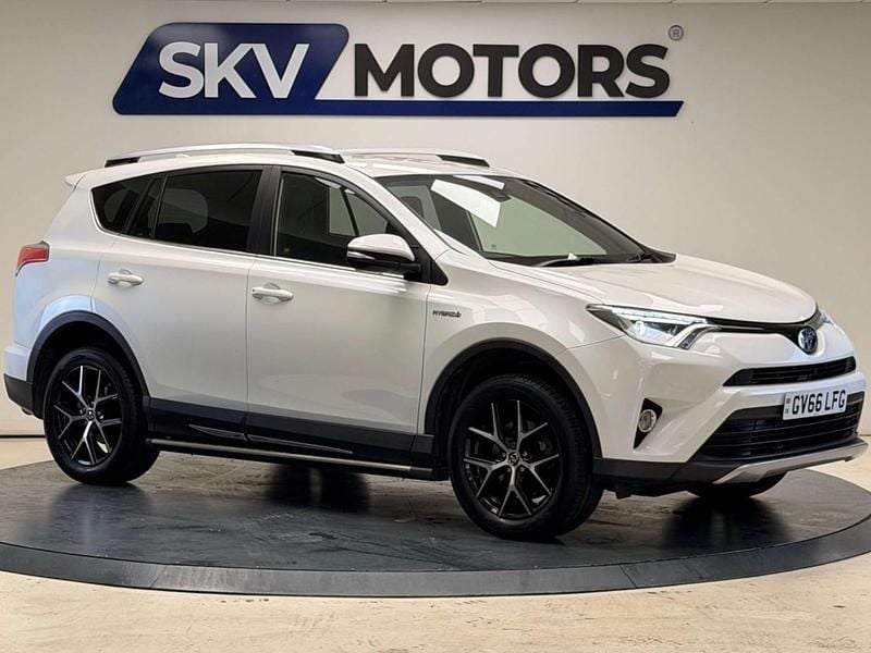 Used Toyota RAV4 Hybrid 2017 White SUV