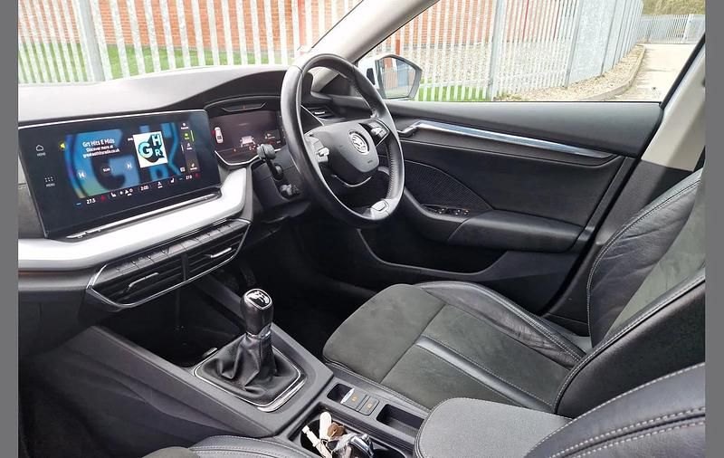 Used Skoda Octavia SE L First Edition 115 HP (84 kW) 2020 Moon white metallic Hatchback