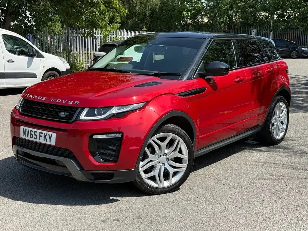 Used Land Rover Range Rover evoque HSE Dynamic 180 HP (132 kW) 2015 Red SUV