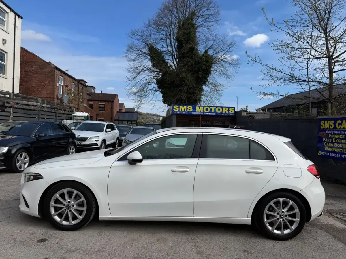 Używany Mercedes A200 163 KM (119 kW) 2018 Biały Hatchback