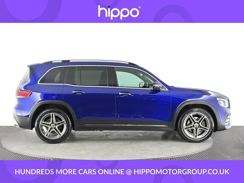 Used Mercedes GLB200 AMG Line Premium 163 HP (119 kW) 2022 Blue SUV