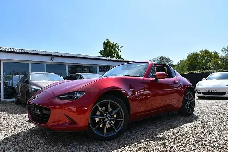 Begagnad Mazda MX5 Inclusive 160 HK (117 kW) 2017 Röd Cab