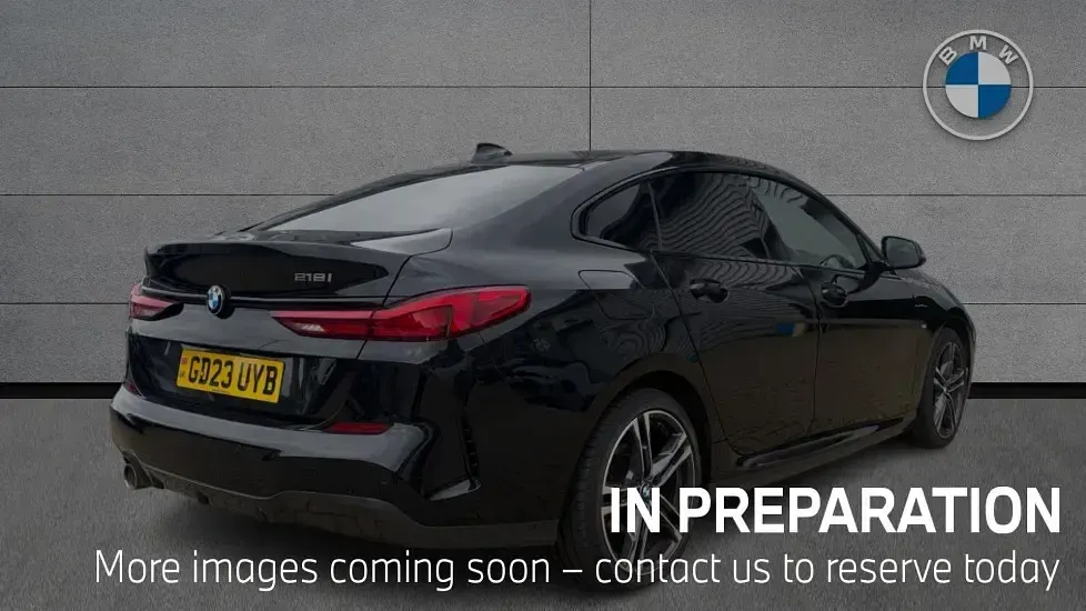 Used BMW 218 M Sport 134 HP (98 kW) 2023 Black Coupe
