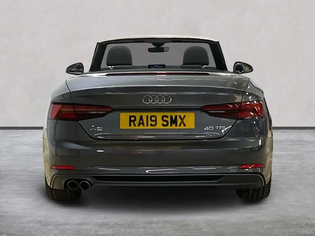 Used Audi A5 Cabriolet S-Line 190 HP (139 kW) 2019 Grey Cabriolet
