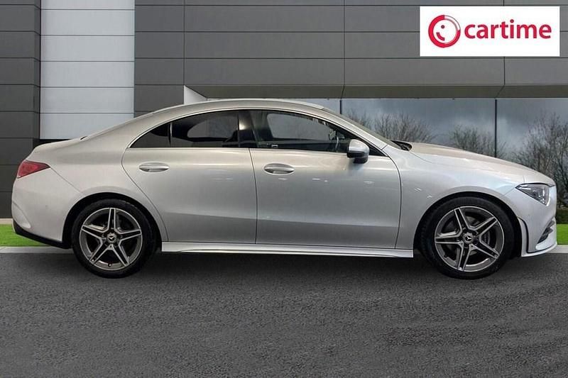 Used Mercedes CLA180 AMG line 136 HP (100 kW) 2022 Silver Sedan