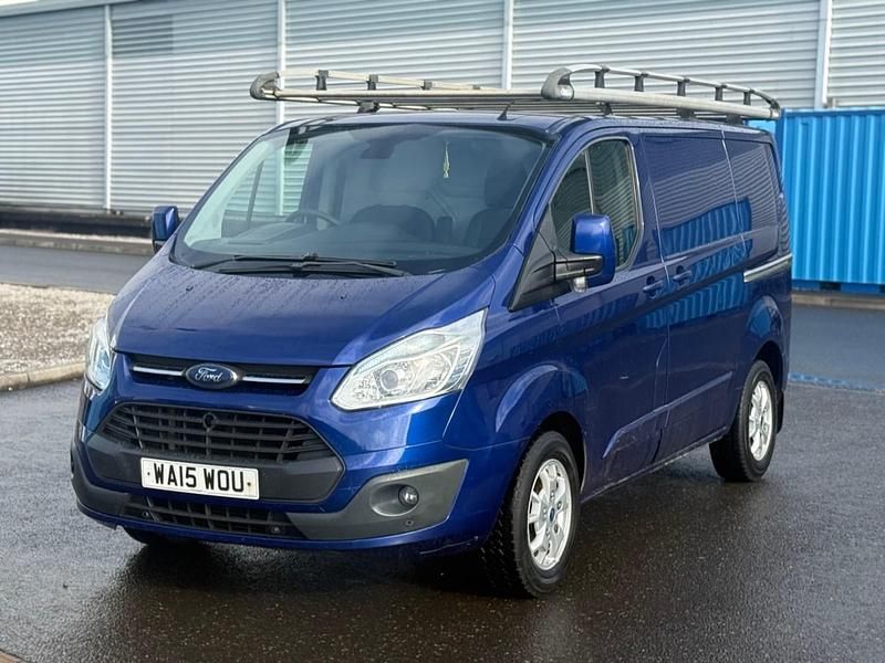 Used Ford Transit Custom Limited 125 HP (91 kW) 2015 Blue Van