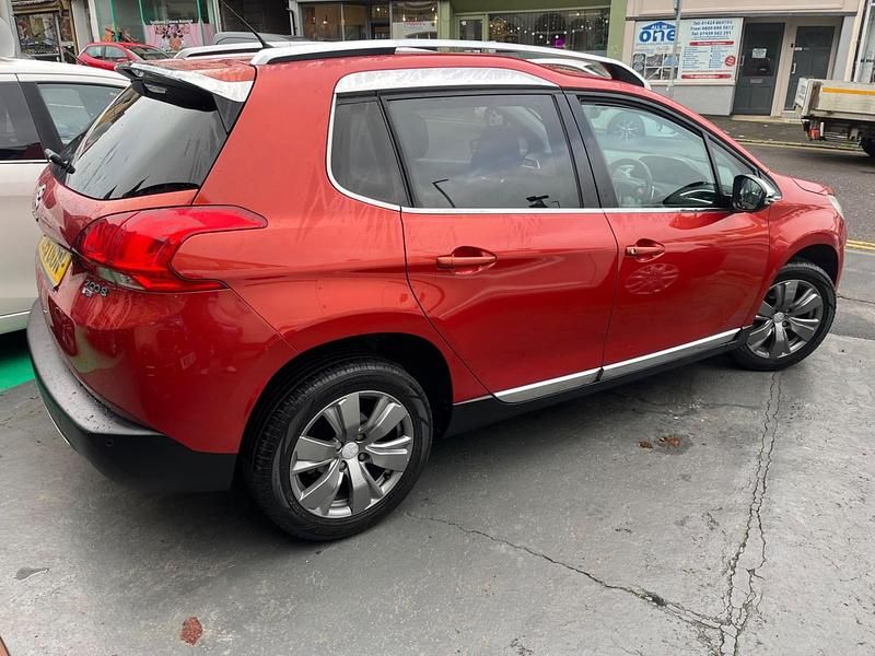 Used Peugeot 2008 Allure 92 HP (67 kW) 2015 Red SUV