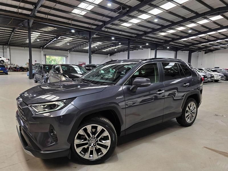 Grey Used 2021 Toyota RAV4 Hybrid SUV | £17,330 (A bit pricey) - Image 1/4