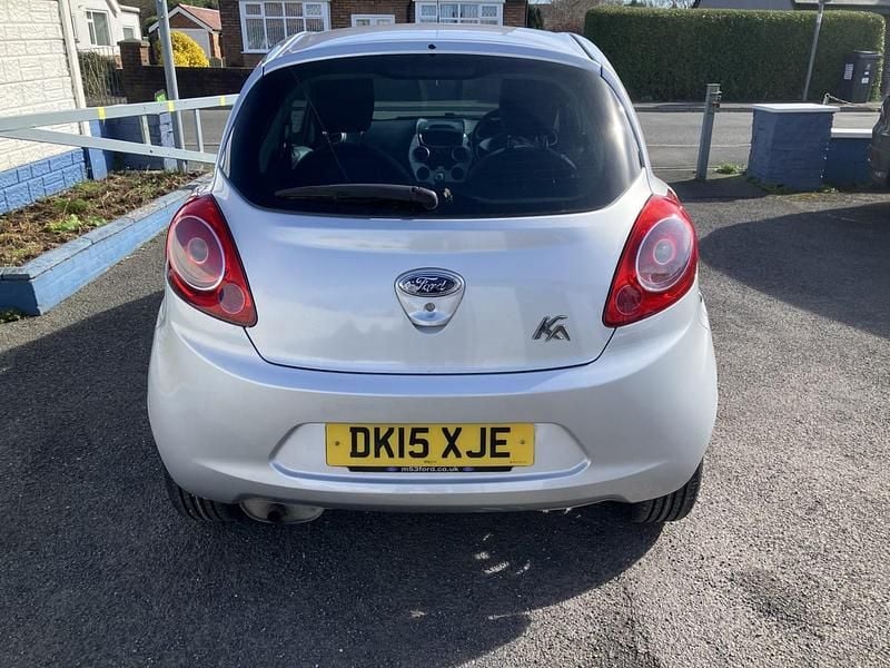 Used Ford Ka Zetec 69 HP (50 kW) 2015 Silver Hatchback