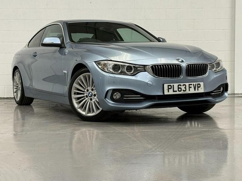 Used BMW 420 Luxury Line 184 HP (135 kW) 2013 Blue Coupe