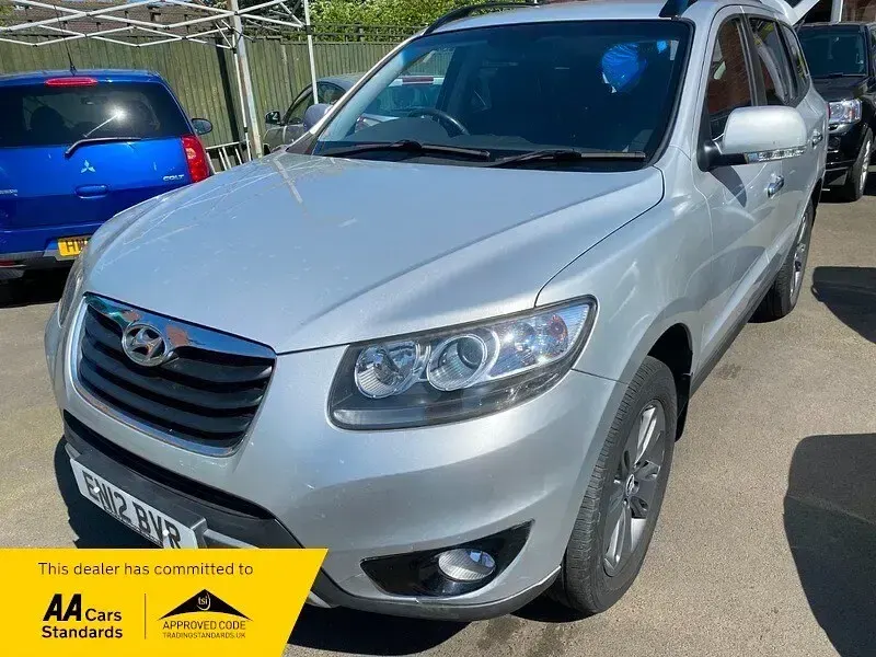 Used Hyundai Santa Fe Premium 197 HP (144 kW) 2012 Silver SUV