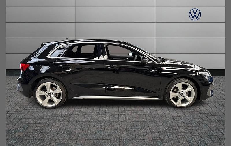 Used Audi A3 S-Line 147 HP (108 kW) 2024 Black Hatchback