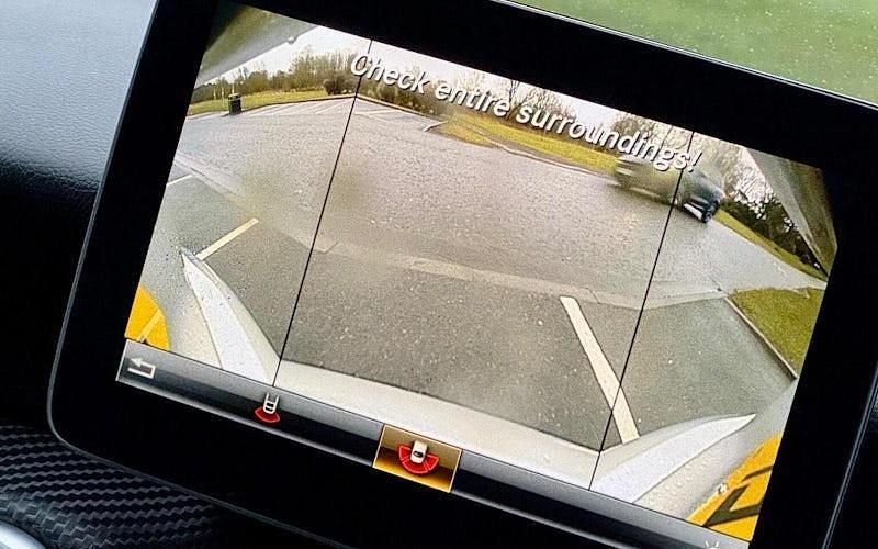 Used Mercedes A180 AMG line 122 HP (89 kW) 2018 Silver Hatchback