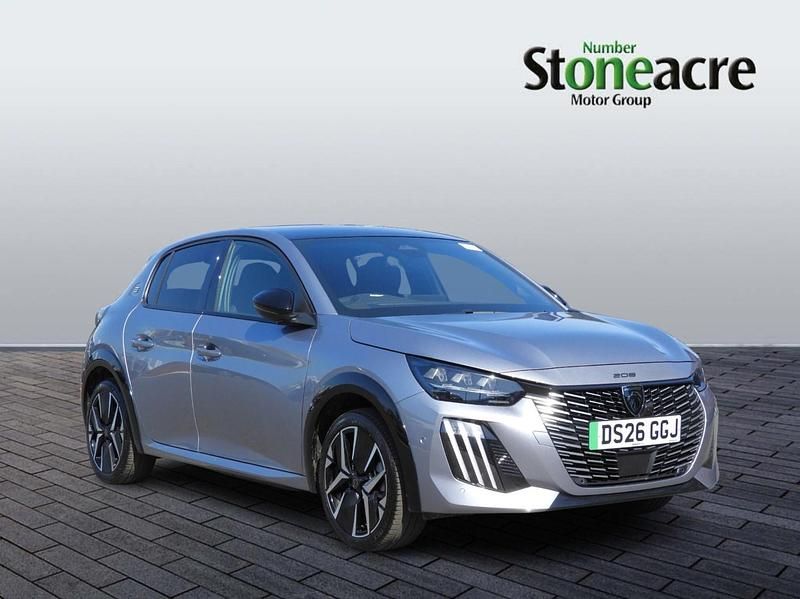 New Peugeot e-208 Premium 114 kW (156 HP) 2026 Grey Hatchback