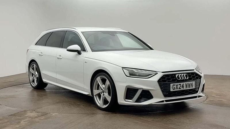 Used Audi A4 S-Line 204 HP (150 kW) 2024 White Estate