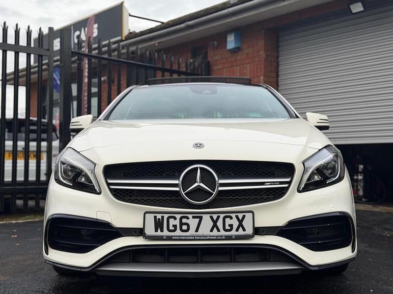 Used Mercedes A45 AMG Premium 2017 White Hatchback