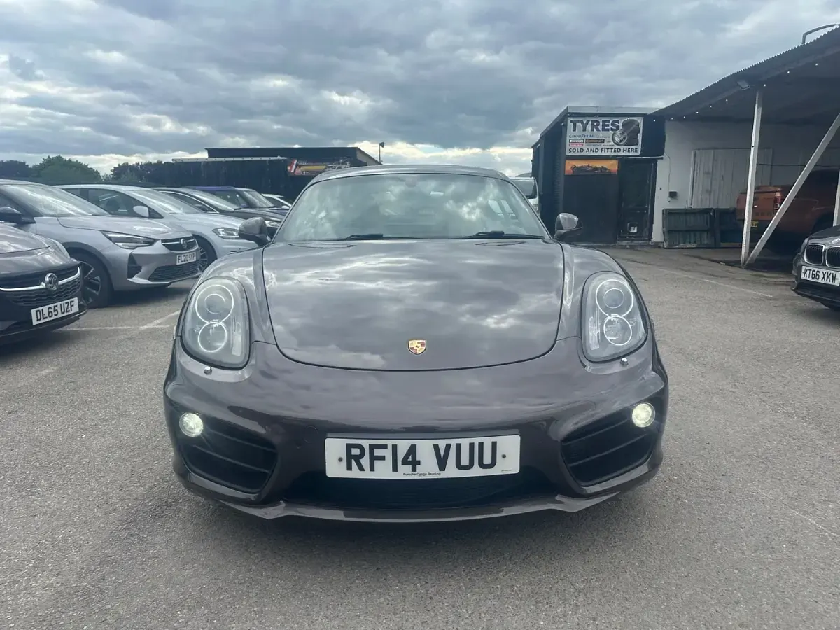Used Porsche Cayman 2014 Brown Coupe
