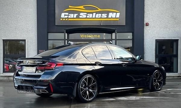 Used BMW 520 M Sport 2022 Black Sedan